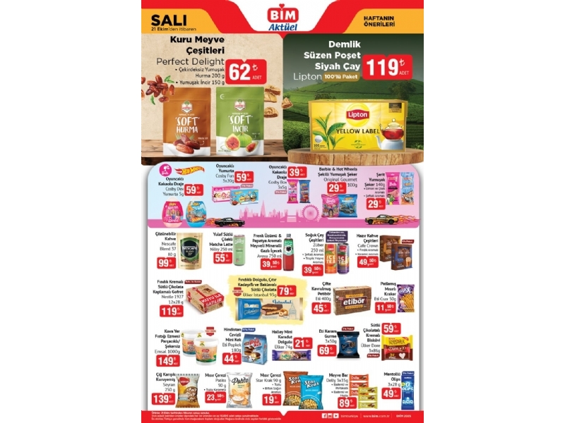 Bim 21 Ekim Sal Aktel rnler - 2
