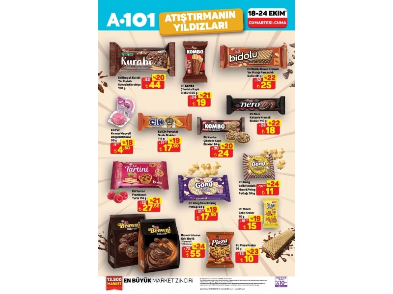 A101 11 - 18 Ekim Haftann Yldzlar - 5