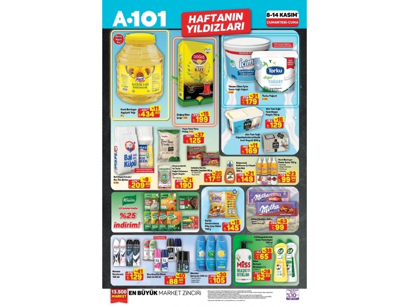 A101 8 - 14 Kas�m Haftan�n Y�ld�zlar� - 1