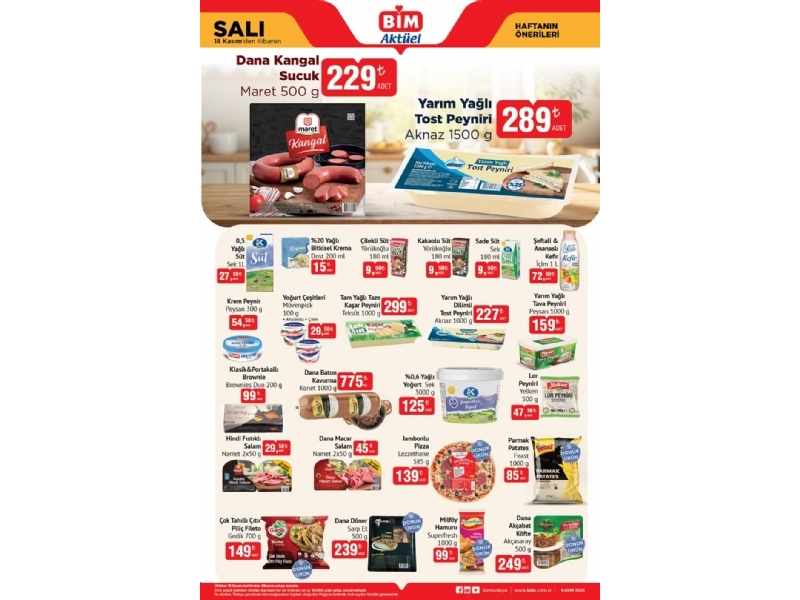 Bim 18 Kas�m Sal� Akt�el �r�nler - 1