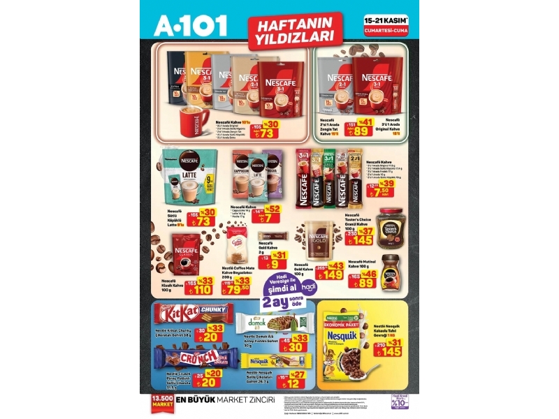 A101 15 - 21 Kasm Haftann Yldzlar - 2