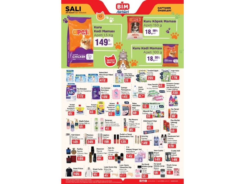 Bim 25 Kasm Sal Aktel rnler - 1