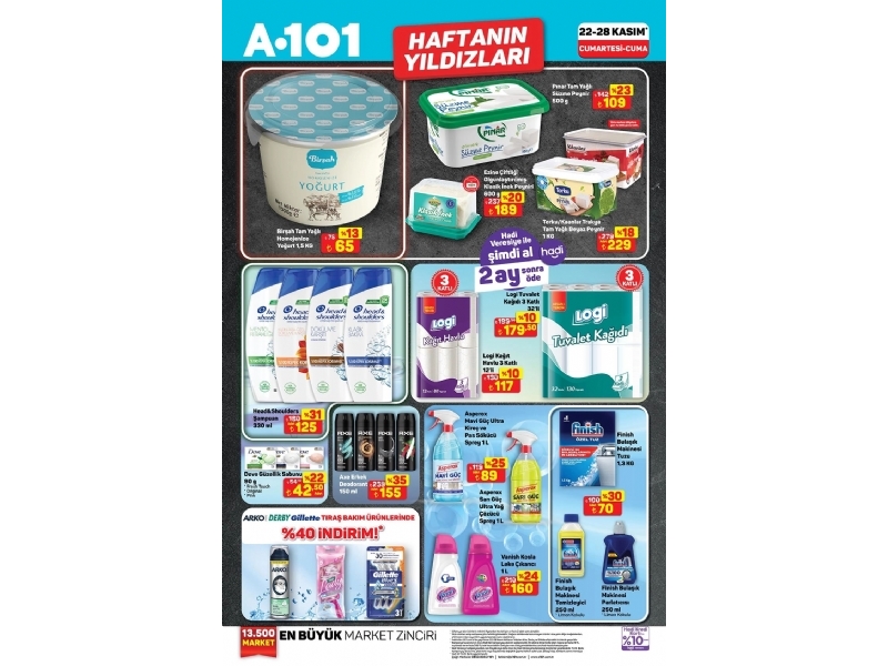 A101 22 - 28 Kas�m Haftan�n Y�ld�zlar� - 2