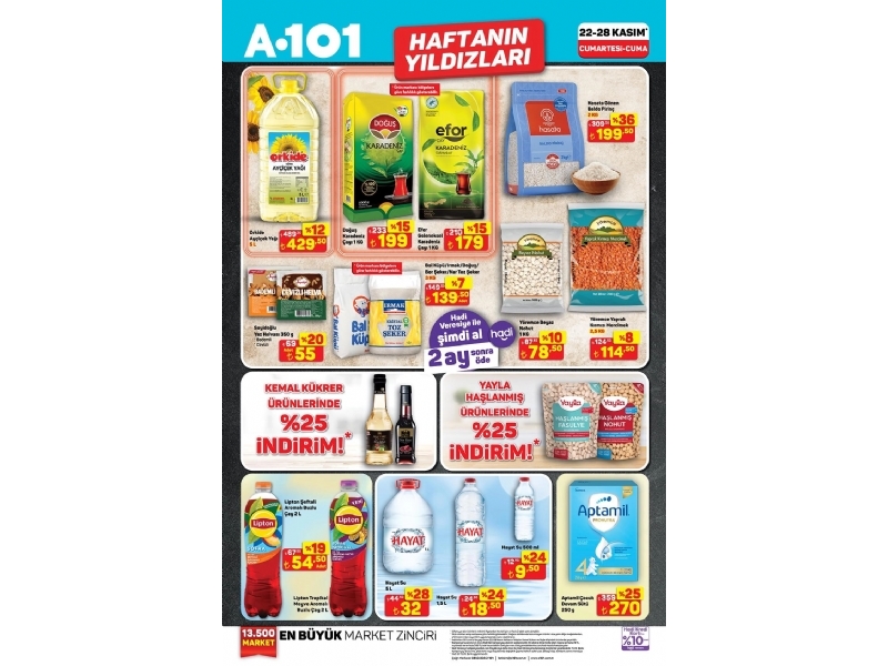 A101 22 - 28 Kas�m Haftan�n Y�ld�zlar� - 1