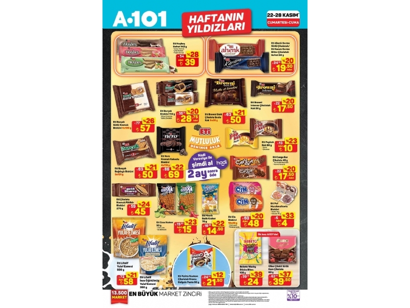 A101 22 - 28 Kas�m Haftan�n Y�ld�zlar� - 3