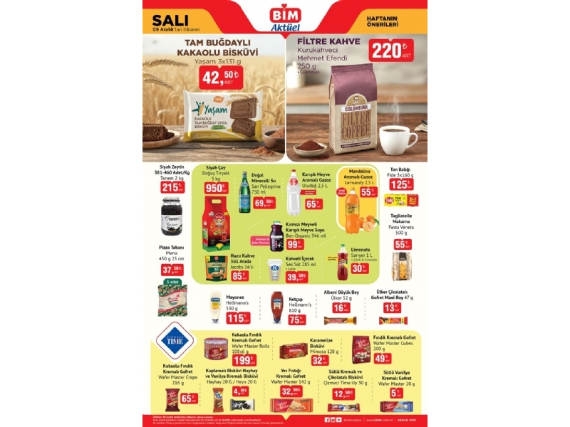 Bim 9 Aralk Sal Aktel rnler - 2