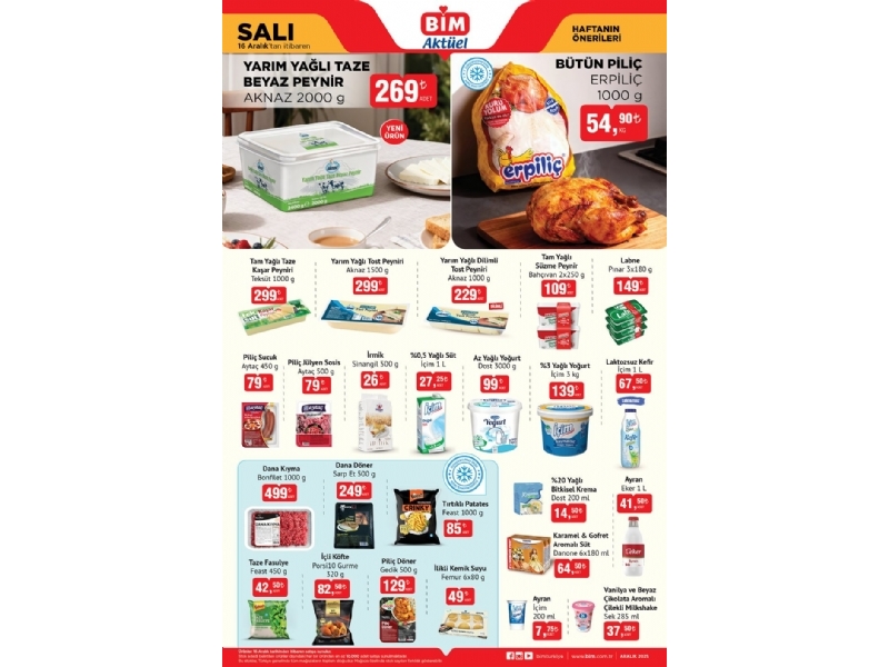 Bim 16 Aralk Sal Aktel rnler - 1