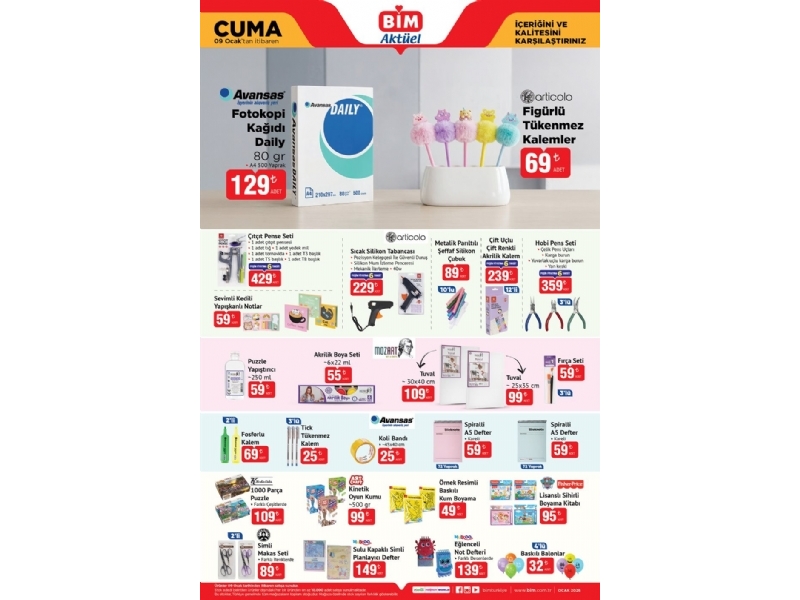 Bim 9 Ocak Akt�el �r�nler - 2