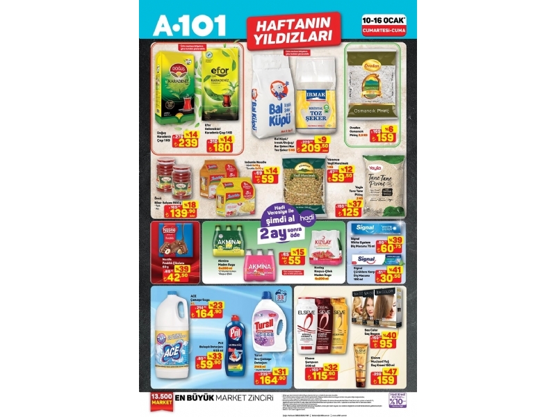 A101 10 - 16 Ocak Haftan�n Y�ld�zlar� - 1