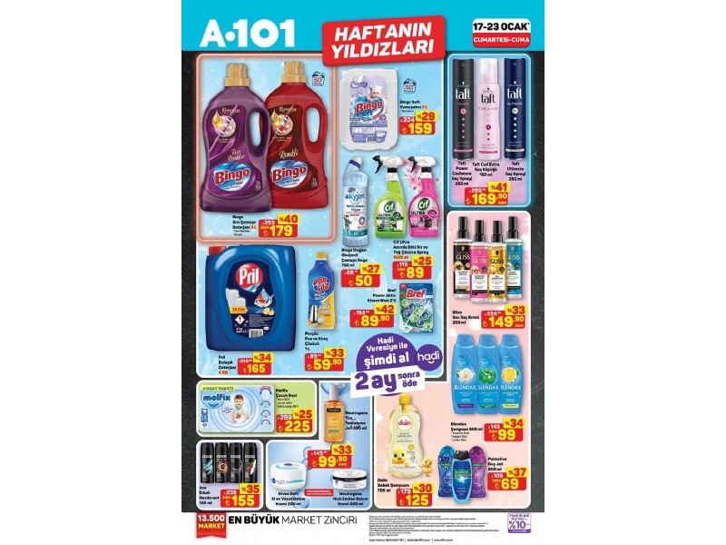 A101 17 - 23 Ocak Haftan�n Y�ld�zlar� - 2