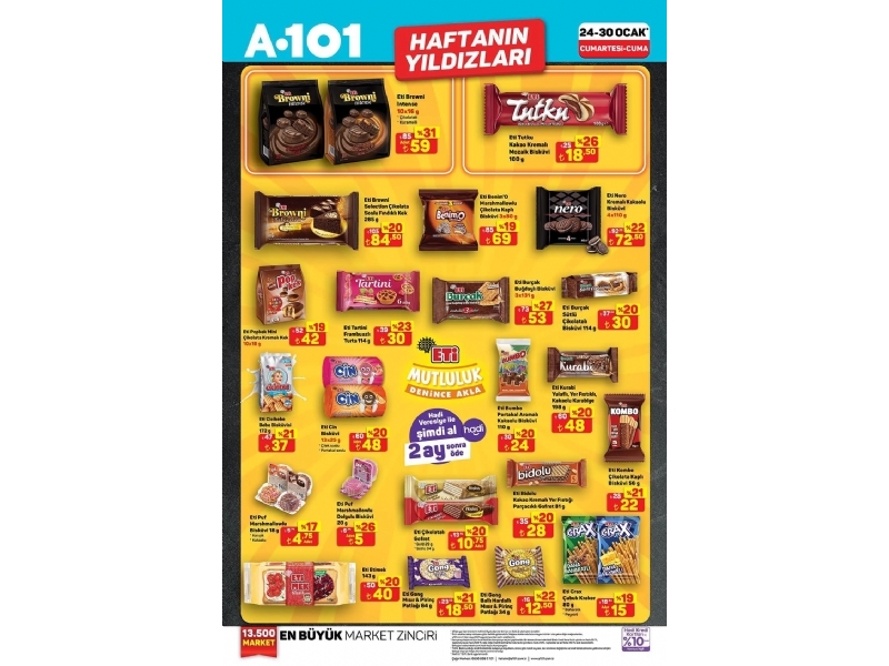 A101 24 - 30 Ocak Haftan�n Y�ld�zlar� - 3