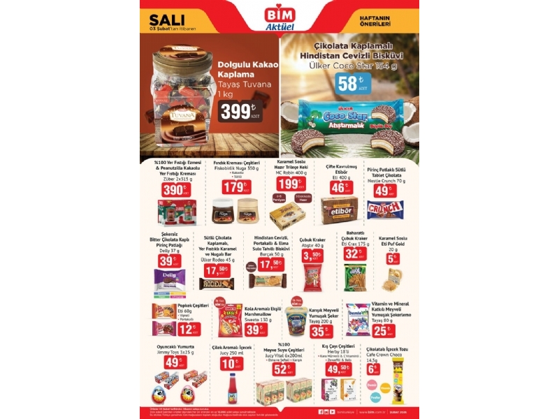 Bim 3 �ubat Sal� Akt�el �r�nler - 2