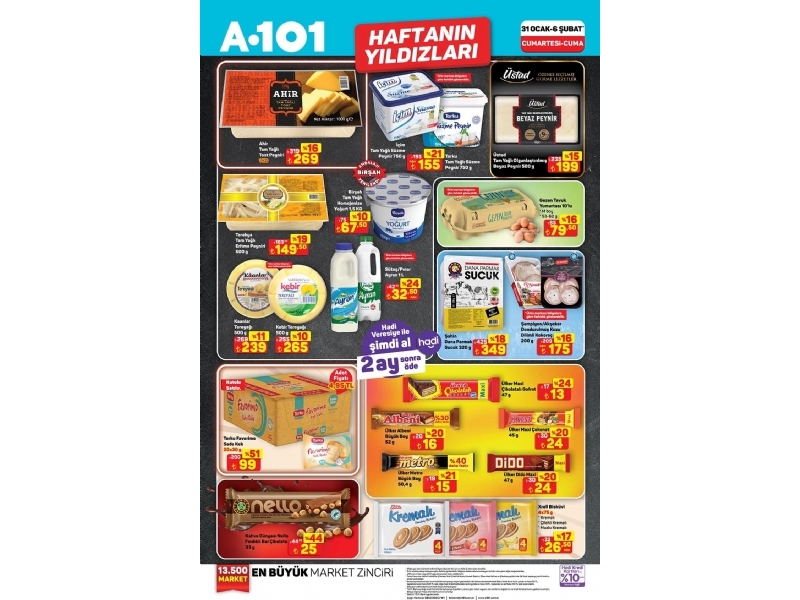 A101 31 Ocak - 6 �ubat Haftan�n Y�ld�zlar� - 2