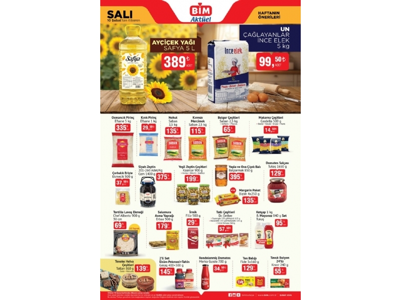 Bim 10 �ubat Sal� Akt�el �r�nler - 3