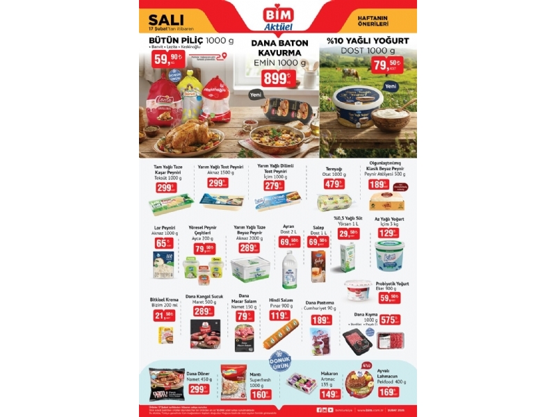 Bim 17 �ubat Sal� Akt�el �r�nler - 3