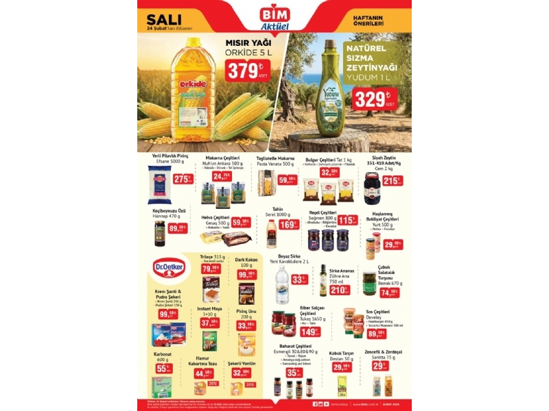 Bim 24 �ubat Sal� Akt�el �r�nler - 2