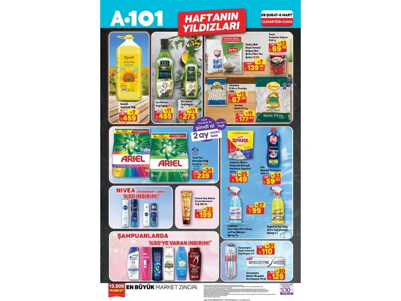 A101 28 �ubat - 6 Mart Haftan�n Y�ld�zlar� - 1
