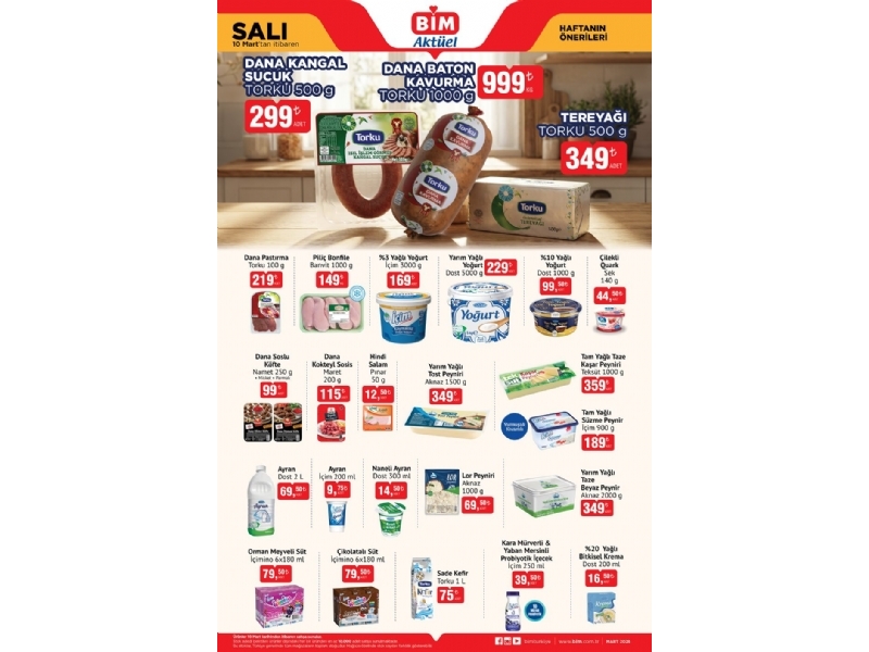 Bim 10 Mart Sal� Akt�el �r�nler - 1