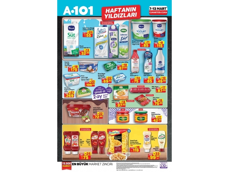 A101 7 - 13 Mart Haftan�n Y�ld�zlar� - 1