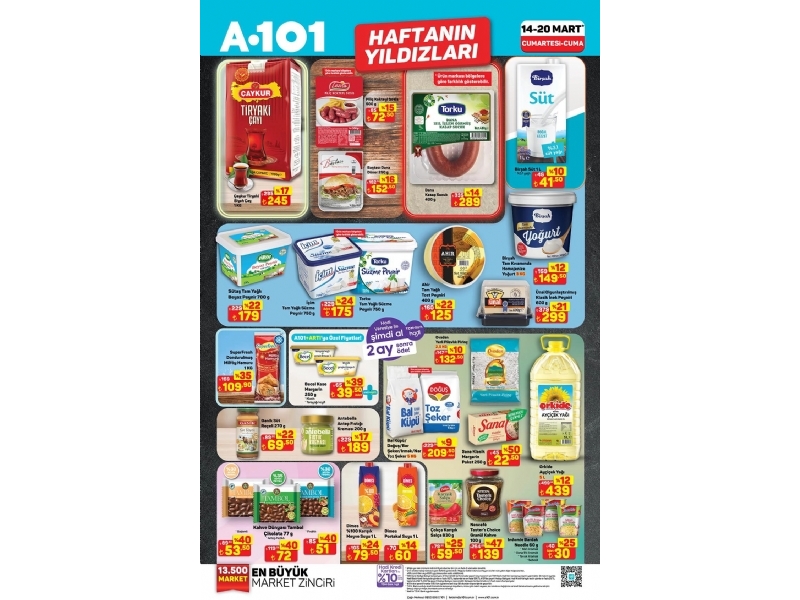 A101 14 - 20 Mart Haftan�n Y�ld�zlar� - 1