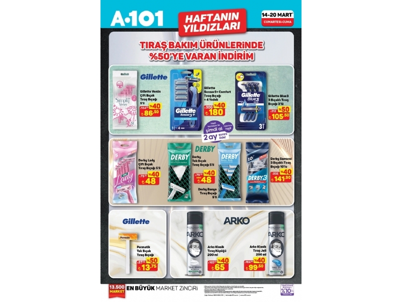 A101 14 - 20 Mart Haftan�n Y�ld�zlar� - 5