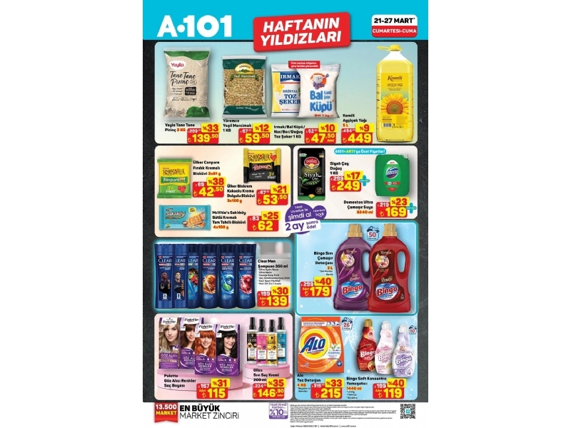 A101 21 - 27 Mart Haftan�n Y�ld�zlar� - 1