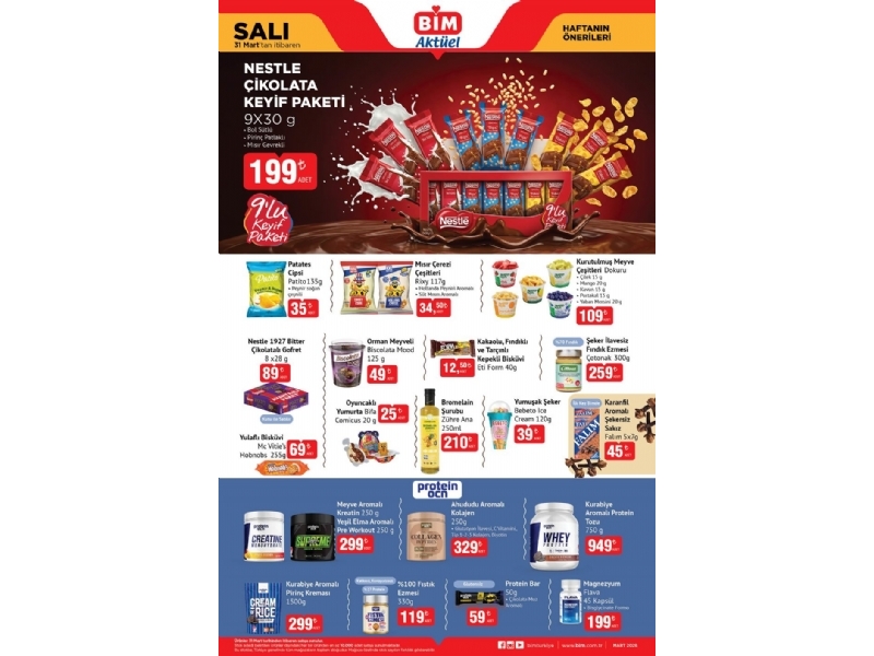 Bim 31 Mart Sal� Akt�el �r�nler - 1