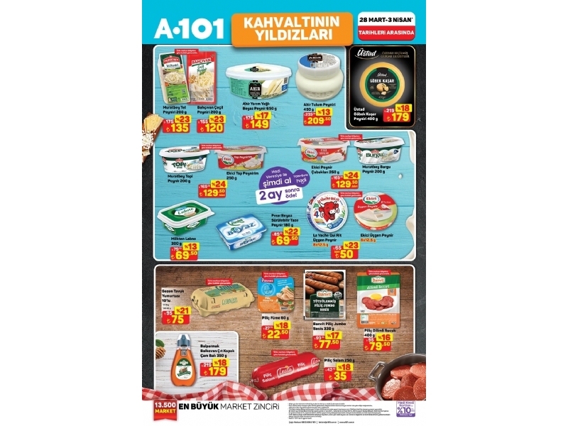 A101 28 Mart - 3 Nisan Haftan�n Y�ld�zlar� - 4