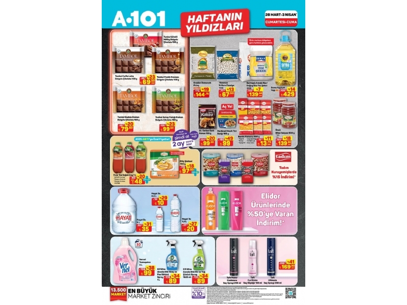 A101 28 Mart - 3 Nisan Haftan�n Y�ld�zlar� - 2