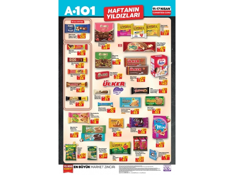 A101 11 - 17 Nisan Haftan�n Y�ld�zlar� - 2