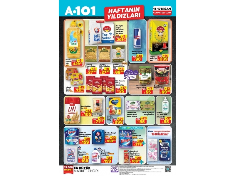A101 11 - 17 Nisan Haftan�n Y�ld�zlar� - 1