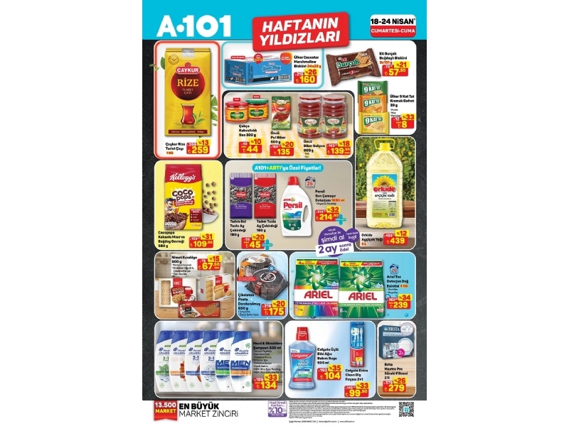 A101 18 - 24 Nisan Haftan�n Y�ld�zlar� - 2