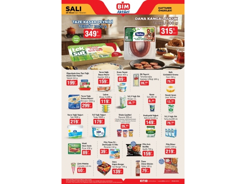 Bim 28 Nisan Sal� Akt�el �r�nler - 1