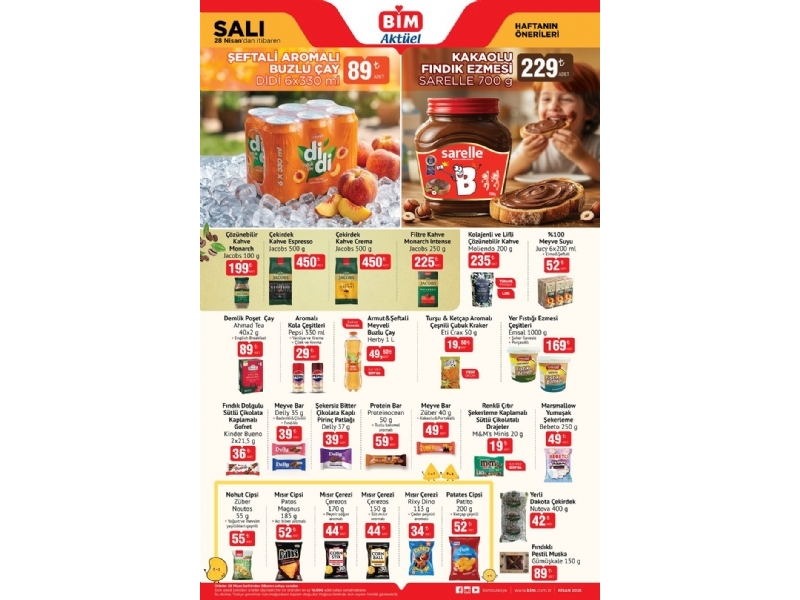 Bim 28 Nisan Sal� Akt�el �r�nler - 2