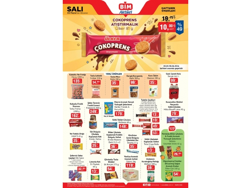 Bim 5 May�s Sal� Akt�el �r�nler - 2