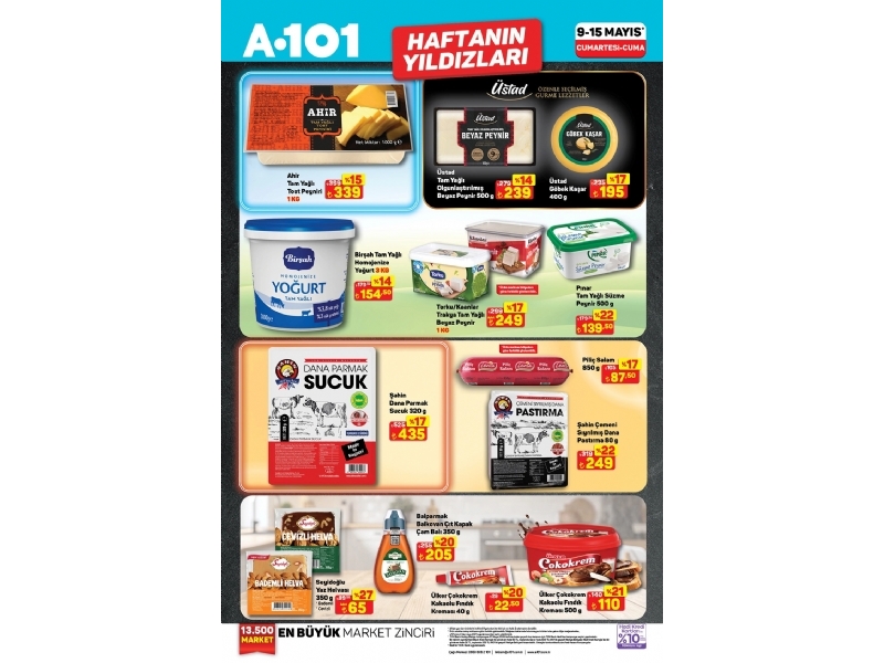 A101 9 - 15 May�s  Haftan�n Y�ld�zlar� - 4