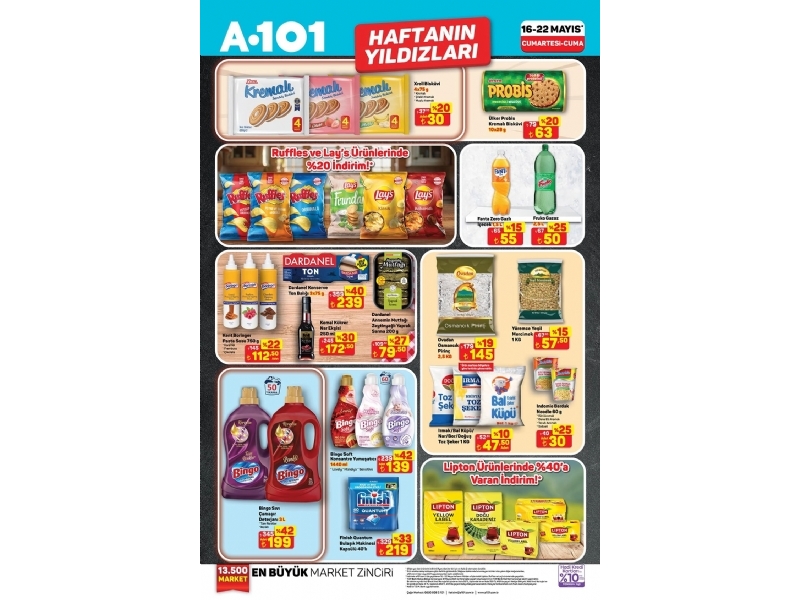 A101 16 - 22 May�s Haftan�n Y�ld�zlar� - 2