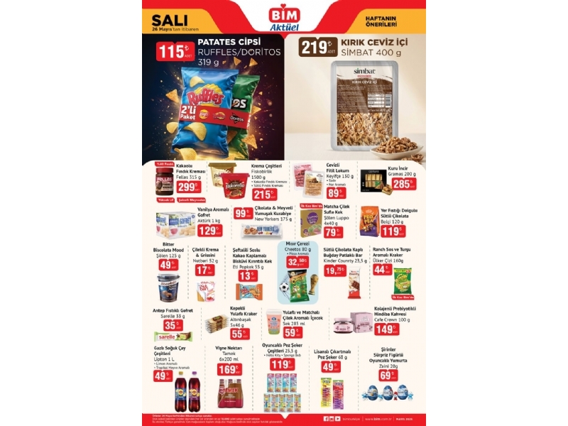 Bim 26 May�s Sal� Akt�el �r�nler - 2