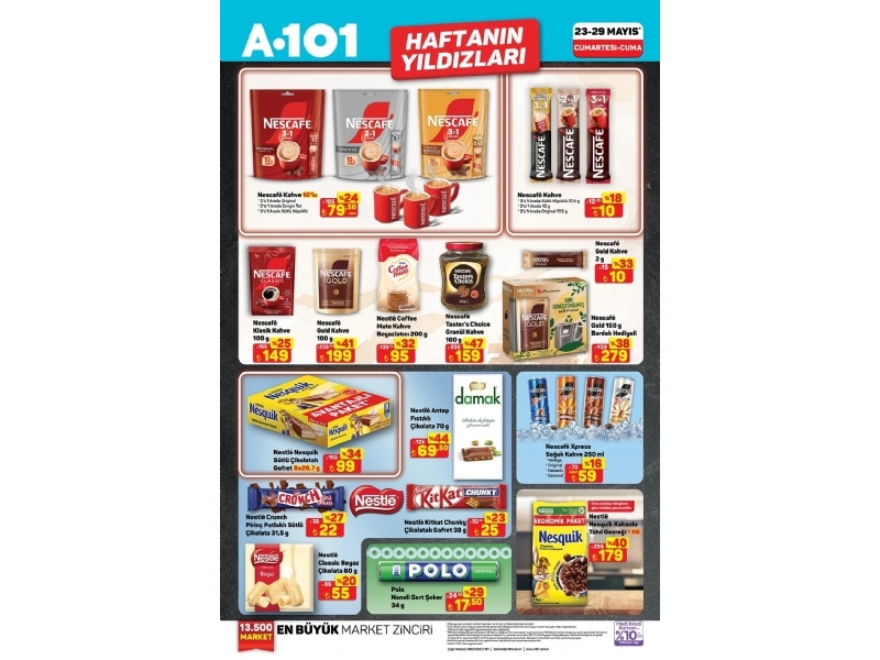 A101 23 - 29 May�s Haftan�n Y�ld�zlar� - 2
