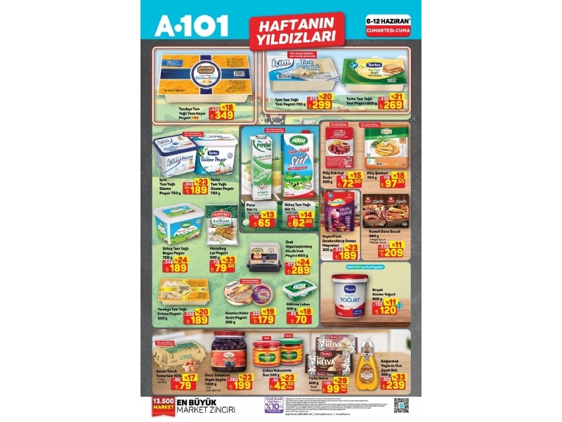 A101 6 - 13 Haziran Haftan�n Y�ld�zlar� - 1