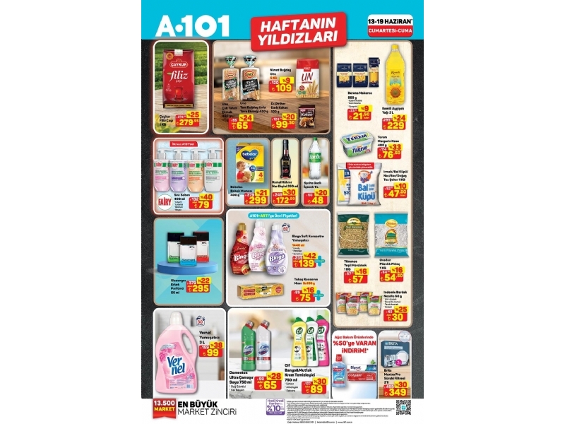 A101 13 - 19 Haziran Haftan�n Y�ld�zlar� - 1