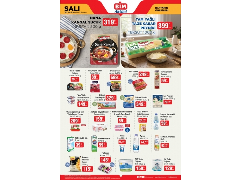 Bim 30 Haziran Sal� Akt�el �r�nler - 3