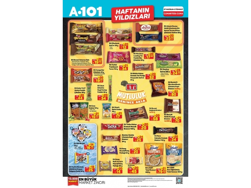 A101 27 Haziran - 3 Temmuz Haftan�n Y�ld�zlar� - 3