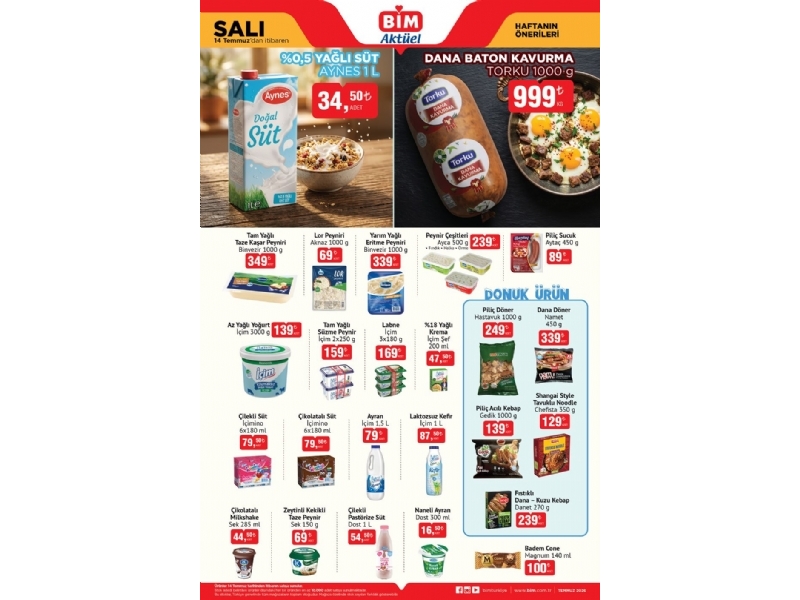 Bim 14 Temmuz Sal� Akt�el �r�nler - 3