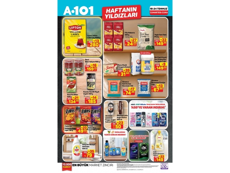 A101 18 - 24 Temmuz Haftan�n Y�ld�zlar� - 1