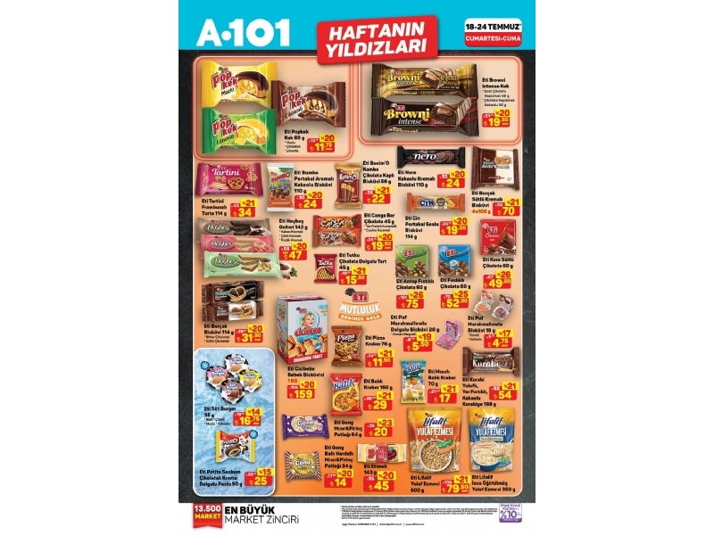 A101 18 - 24 Temmuz Haftan�n Y�ld�zlar� - 3