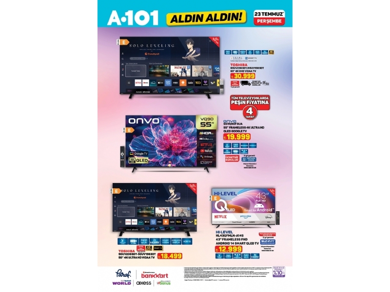 A101 23 Temmuz Ald�n Ald�n - 1