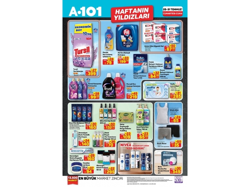 A101 25 - 30 Temmuz Haftan�n Y�ld�zlar� - 2
