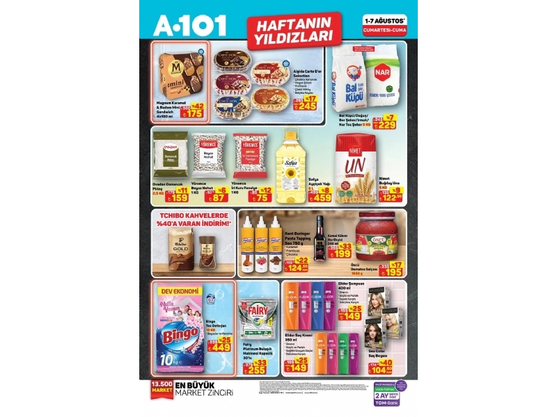 A101 1 - 7 A�ustos Haftan�n Y�ld�zlar� - 2