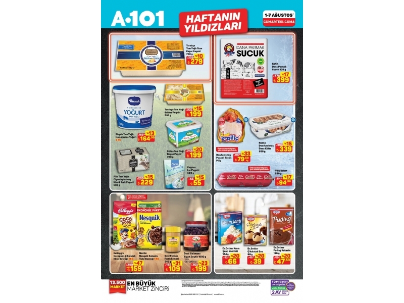 A101 1 - 7 A�ustos Haftan�n Y�ld�zlar� - 1